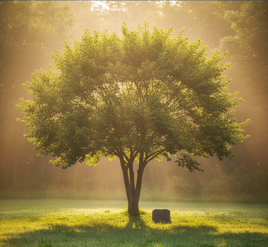 수목장 현장 정돈
