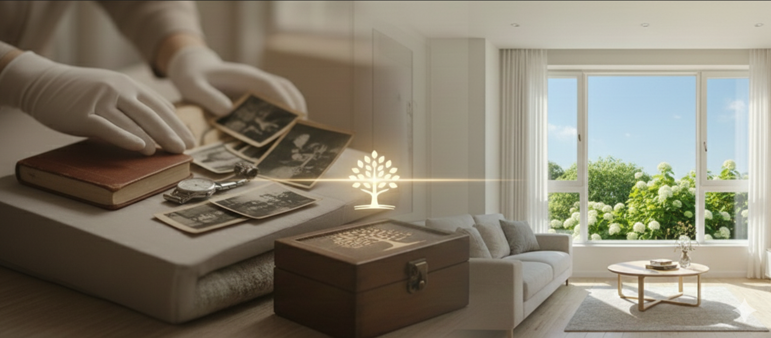 유품정리 작업 현장